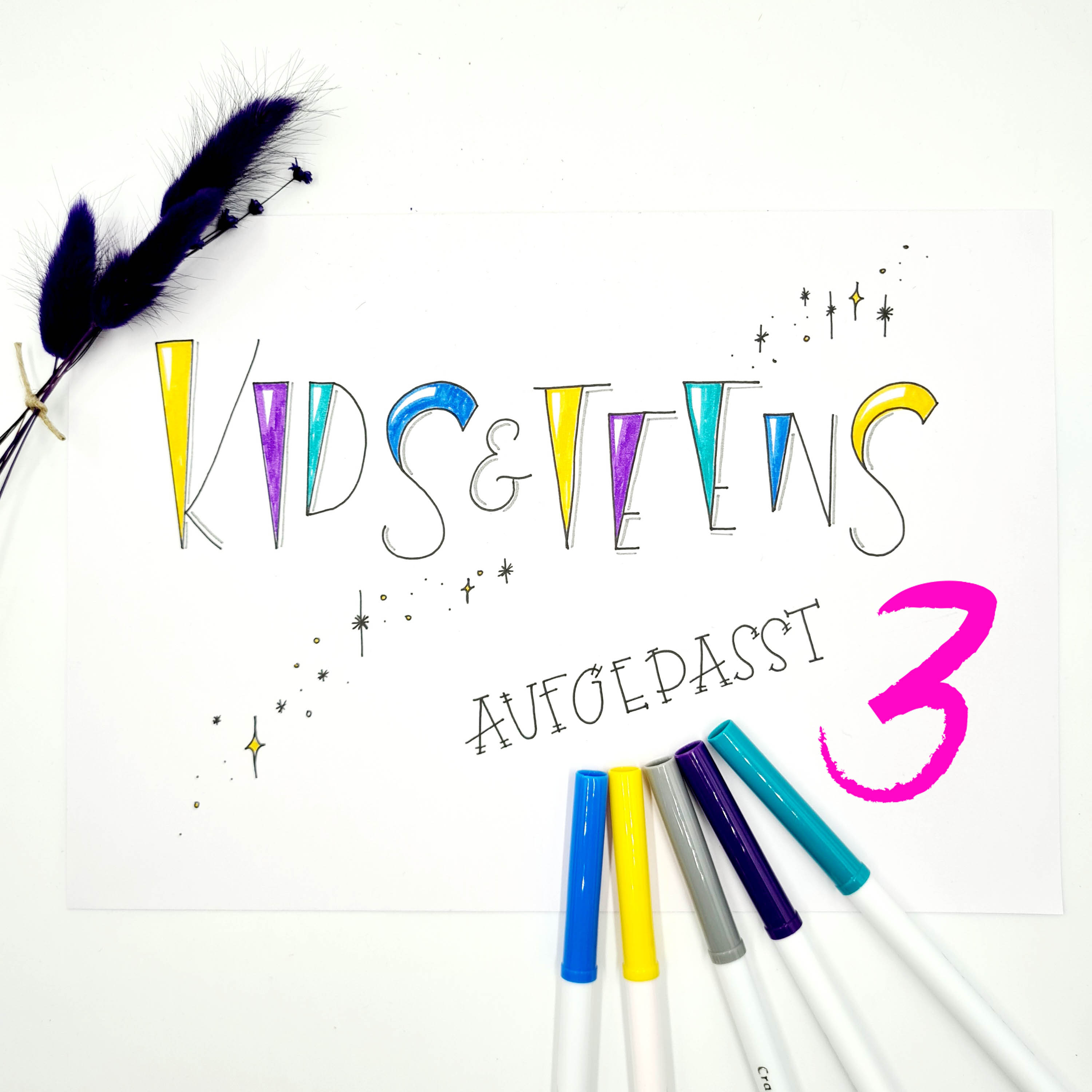 Kids Lettering 3